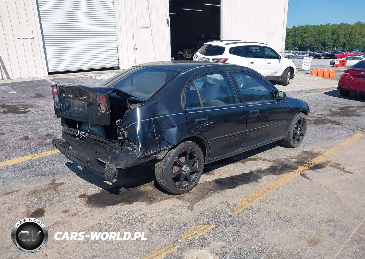 2002 Honda Civic Ex VIN:2HGES26702H543283 - 4