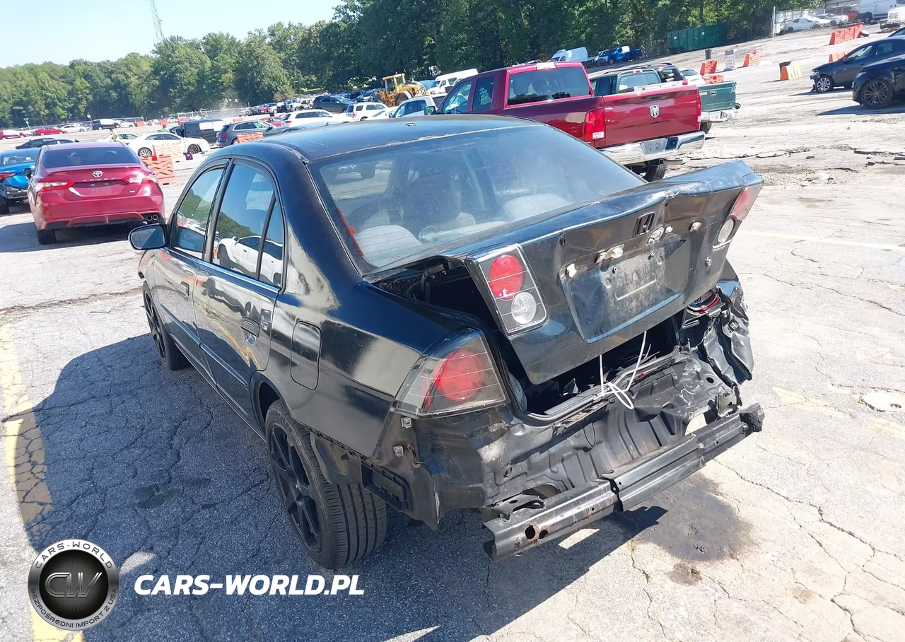 2002 Honda Civic Ex VIN:2HGES26702H543283 - 6