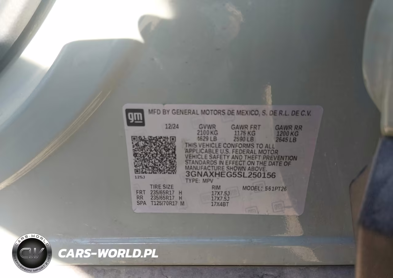 2025 Chevrolet Equinox Fwd Lt VIN:3GNAXHEG5SL250156 - 9