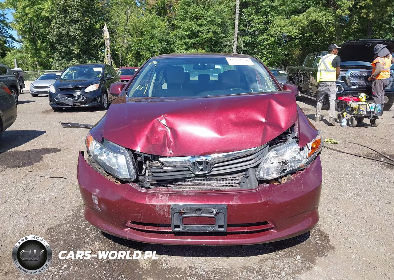 2012 Honda Civic Lx VIN:2HGFB2F59CH534053 - 12