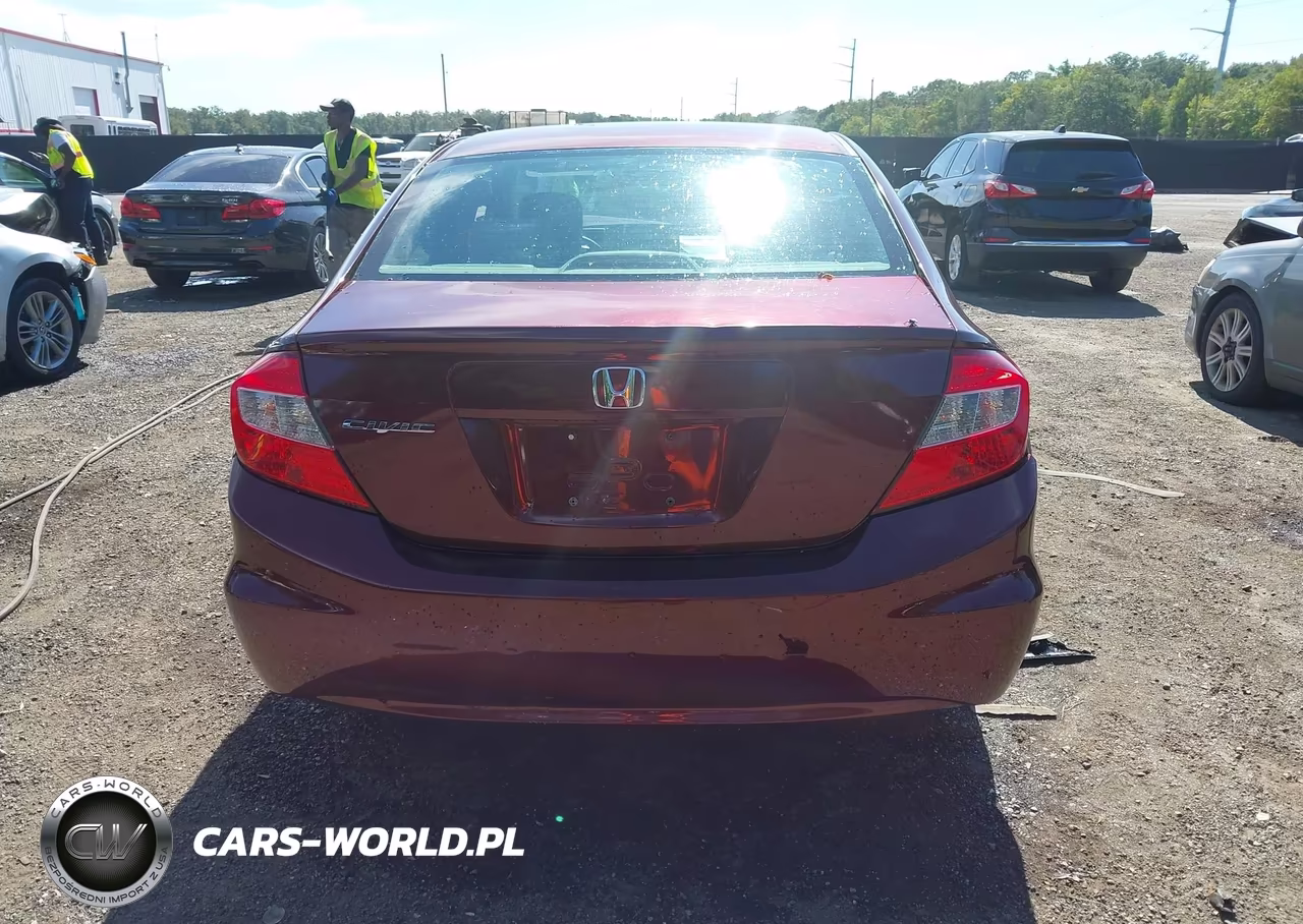 2012 Honda Civic Lx VIN:2HGFB2F59CH534053 - 16