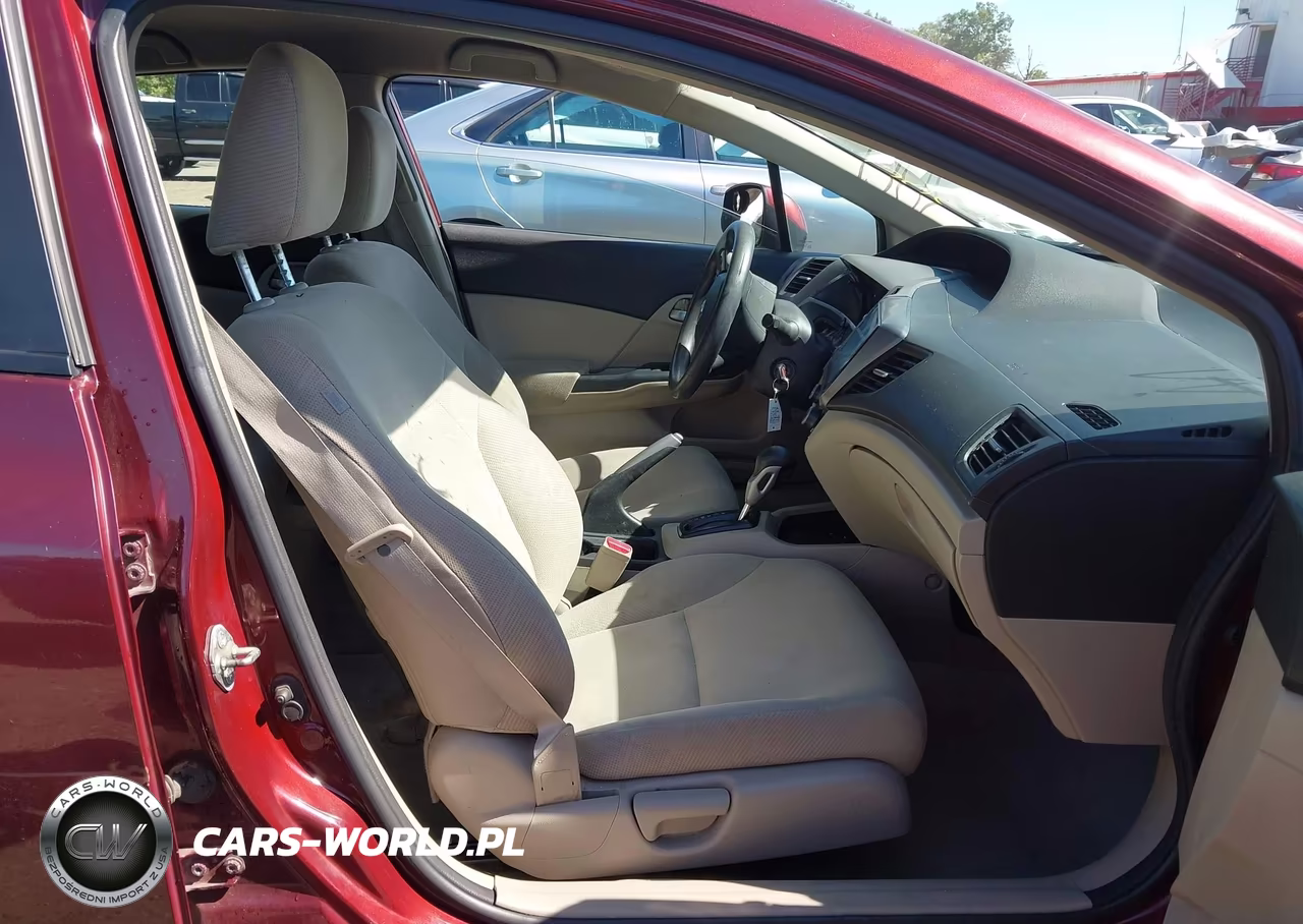 2012 Honda Civic Lx VIN:2HGFB2F59CH534053 - 5