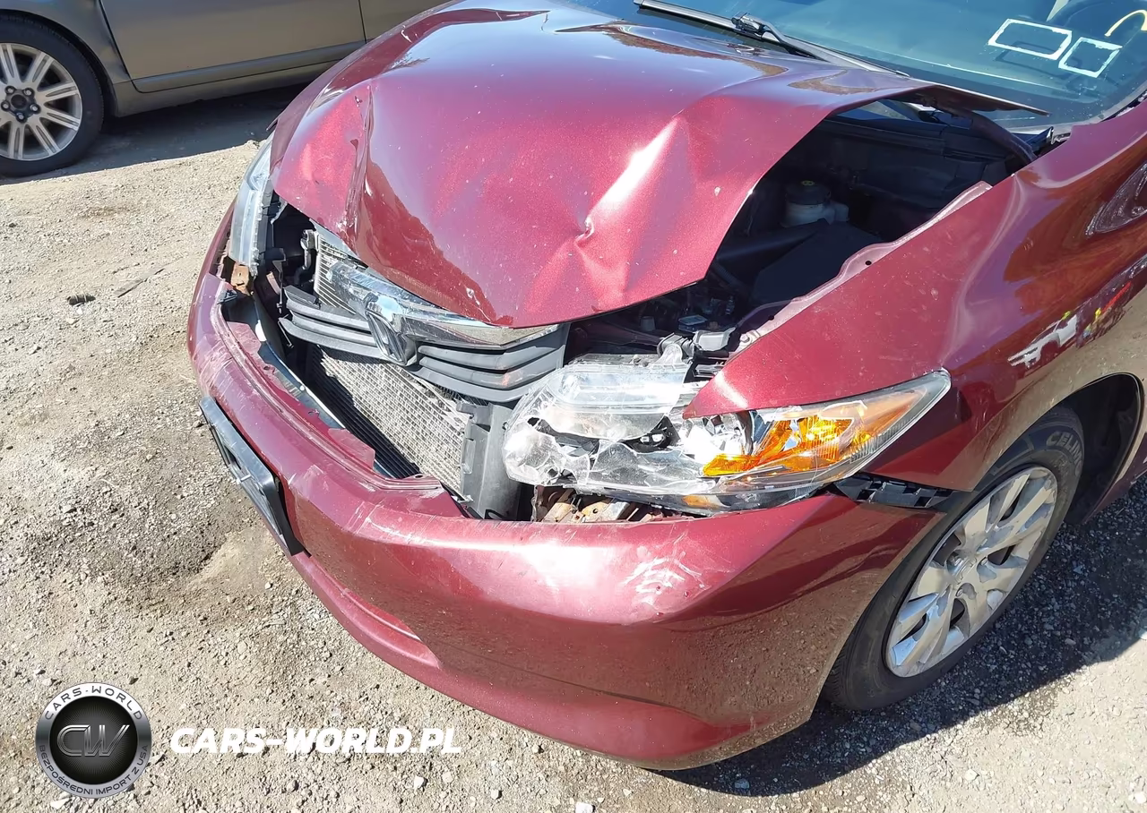 2012 Honda Civic Lx VIN:2HGFB2F59CH534053 - 6