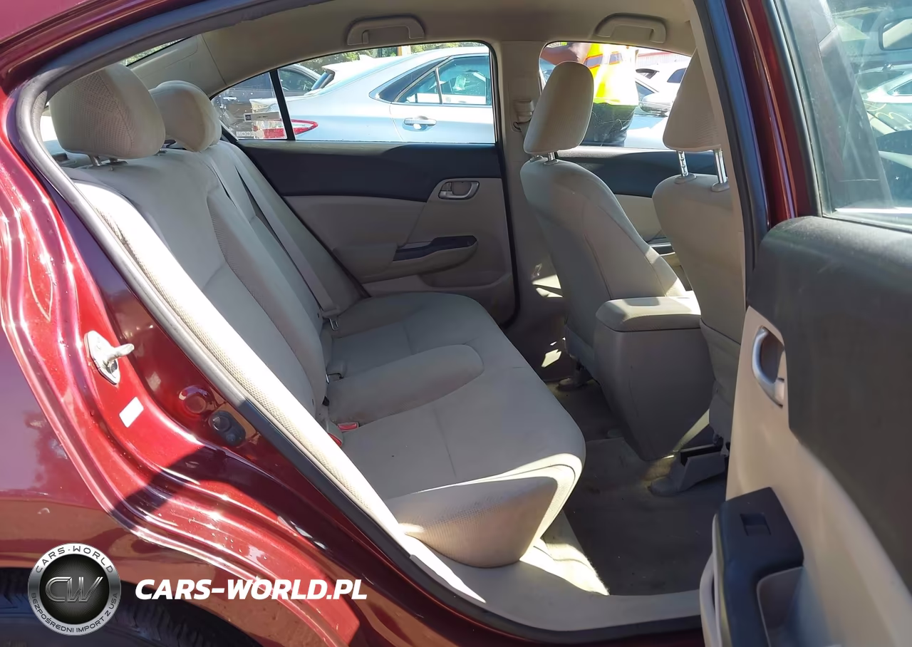 2012 Honda Civic Lx VIN:2HGFB2F59CH534053 - 8