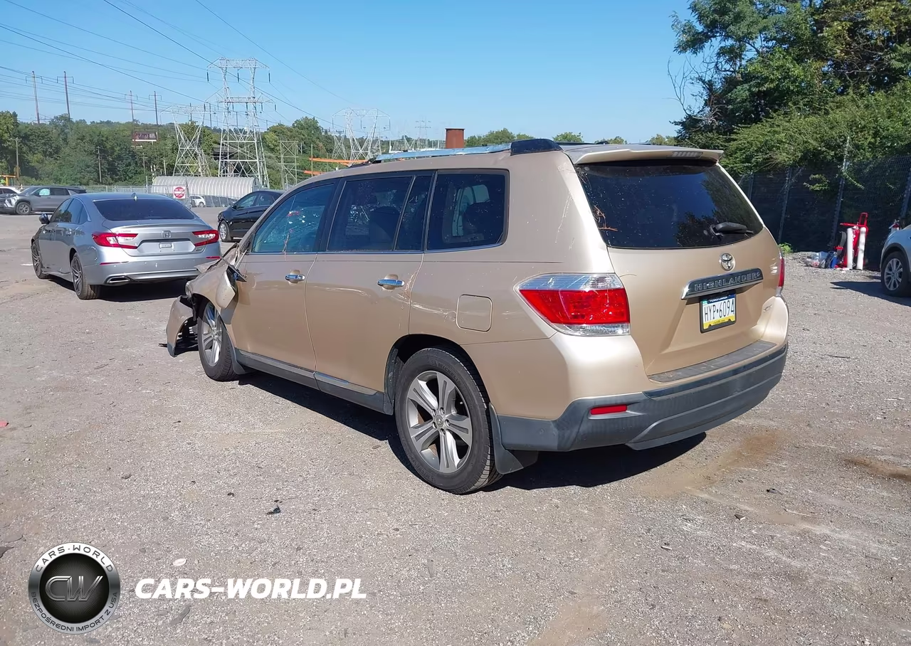 2011 Toyota Highlander Limited V6 VIN:5TDDK3EH3BS051908 - 3