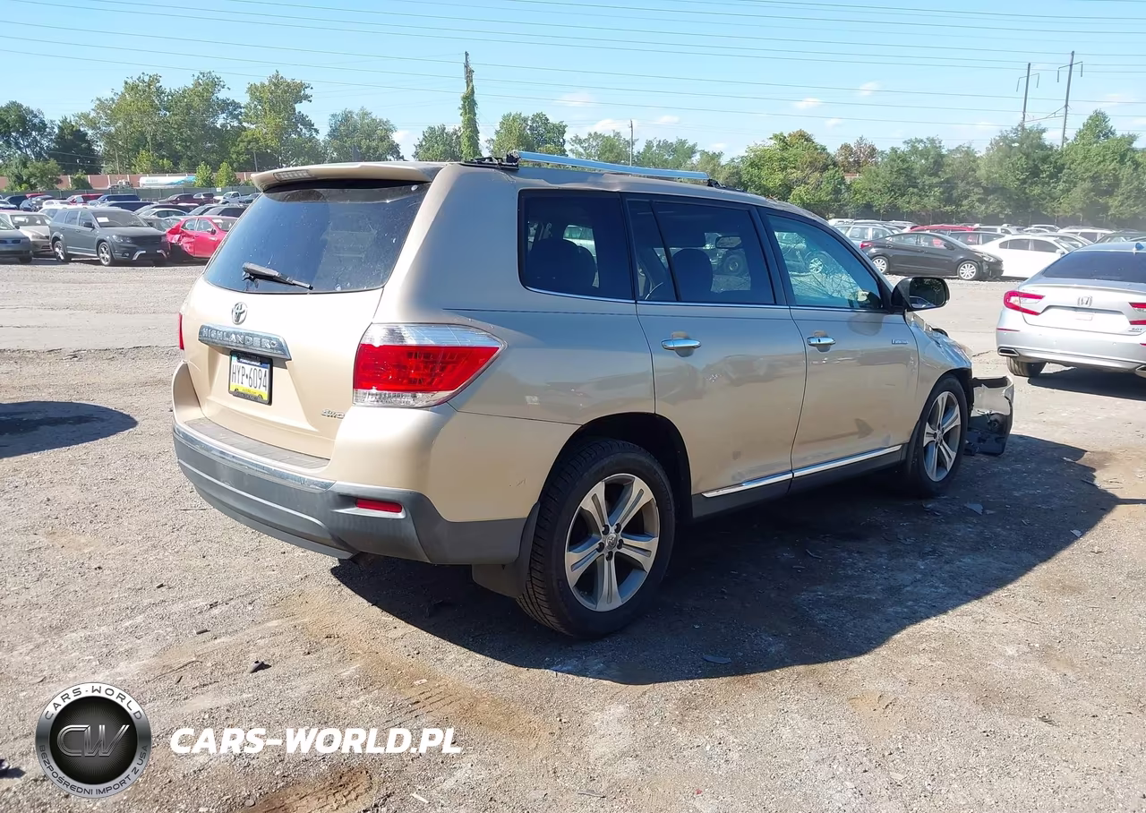 2011 Toyota Highlander Limited V6 VIN:5TDDK3EH3BS051908 - 4