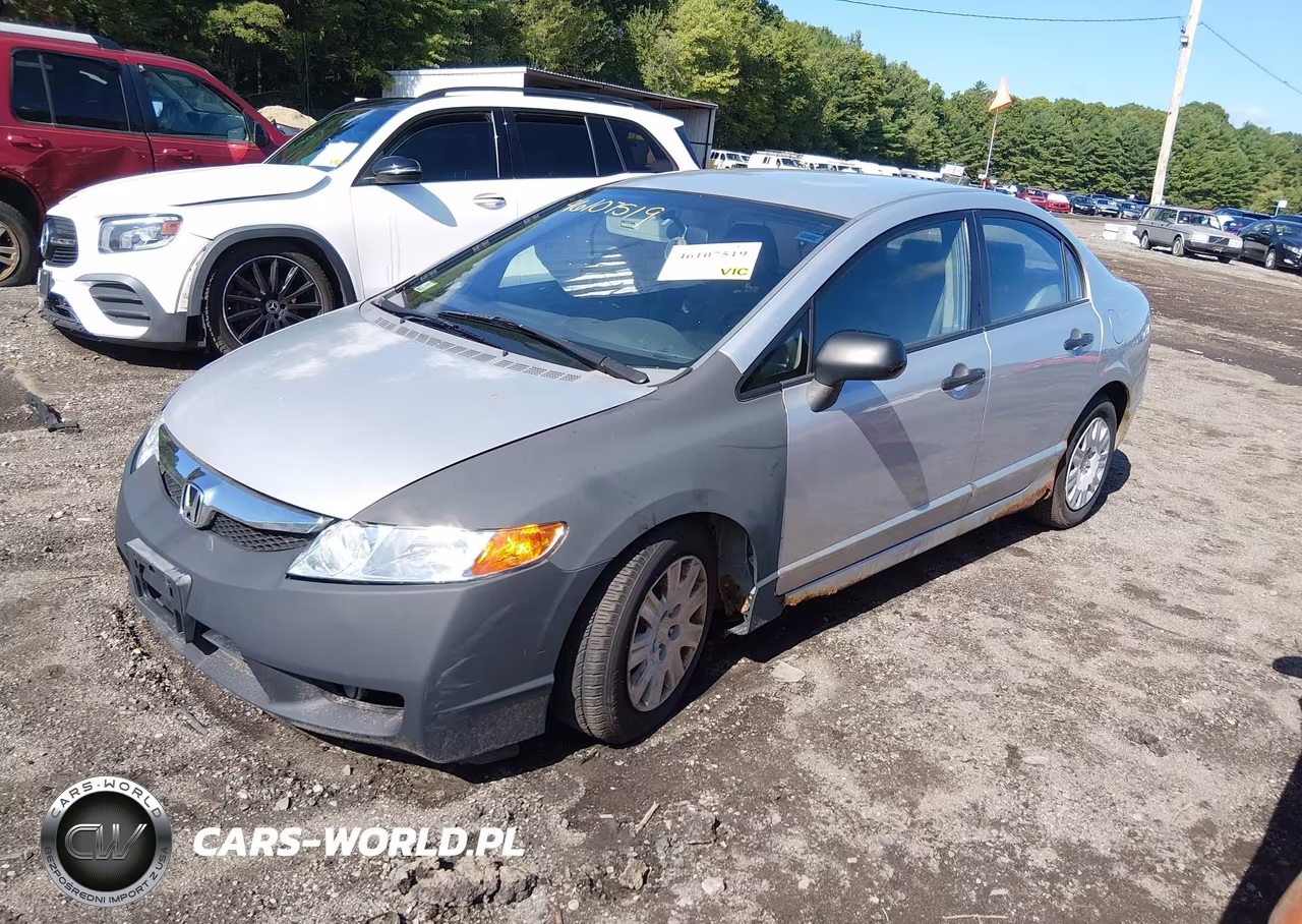 2010 Honda Civic Vp VIN:2HGFA1F30AH311621 - 2