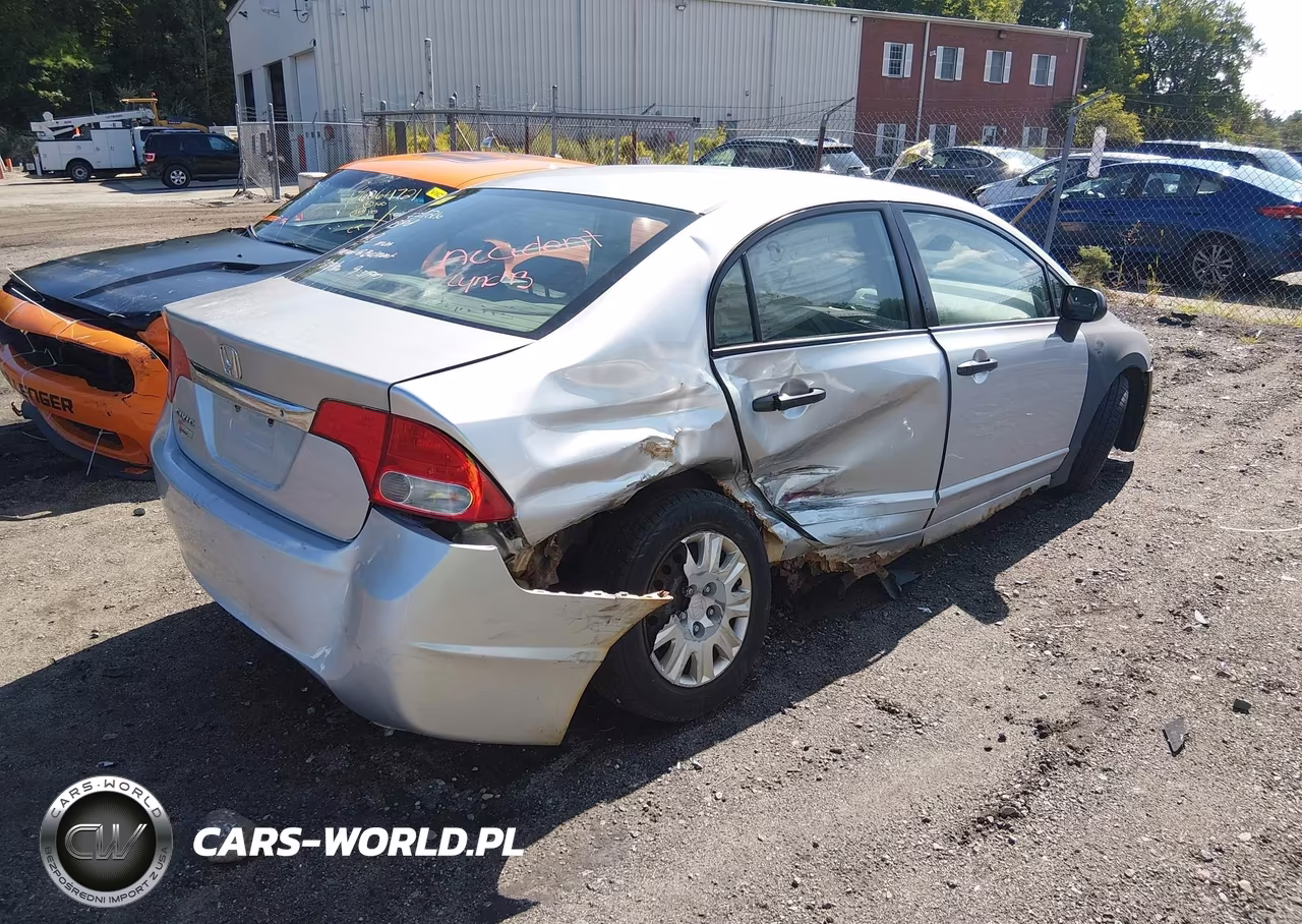 2010 Honda Civic Vp VIN:2HGFA1F30AH311621 - 4
