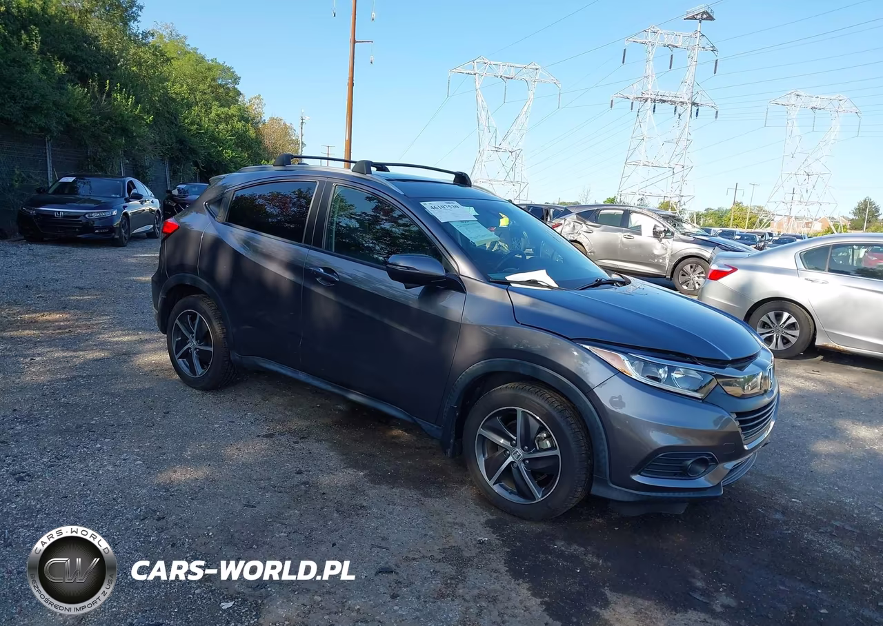 2021 Honda Hr-V Awd Ex-L VIN:3CZRU6H71MM702907 - 1