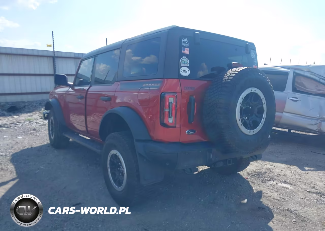 2023 Ford Bronco Badlands VIN:1FMEE5DP0PLB65336 - 3