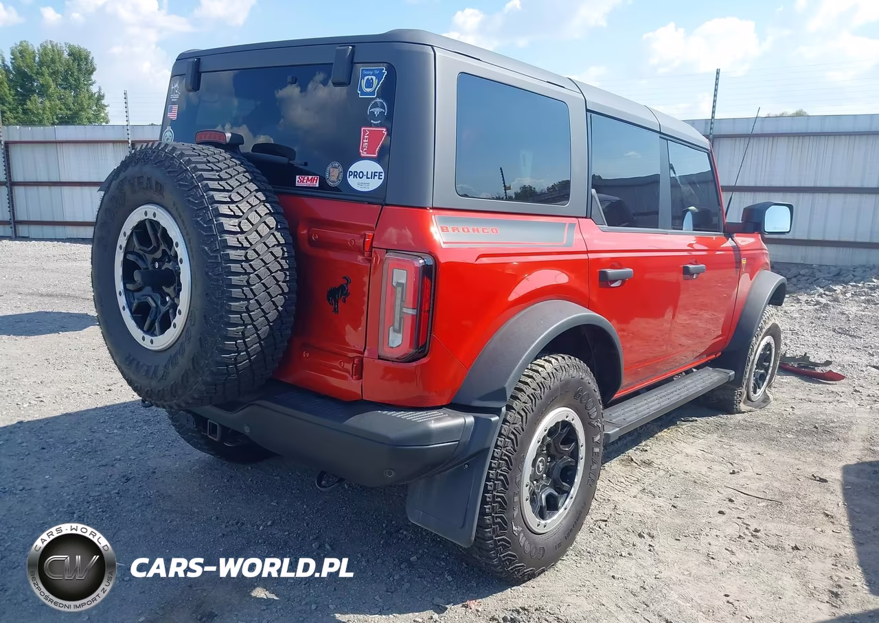 2023 Ford Bronco Badlands VIN:1FMEE5DP0PLB65336 - 4