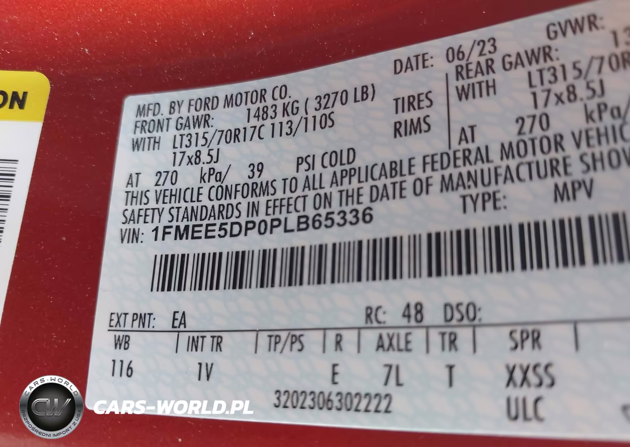 2023 Ford Bronco Badlands VIN:1FMEE5DP0PLB65336 - 9
