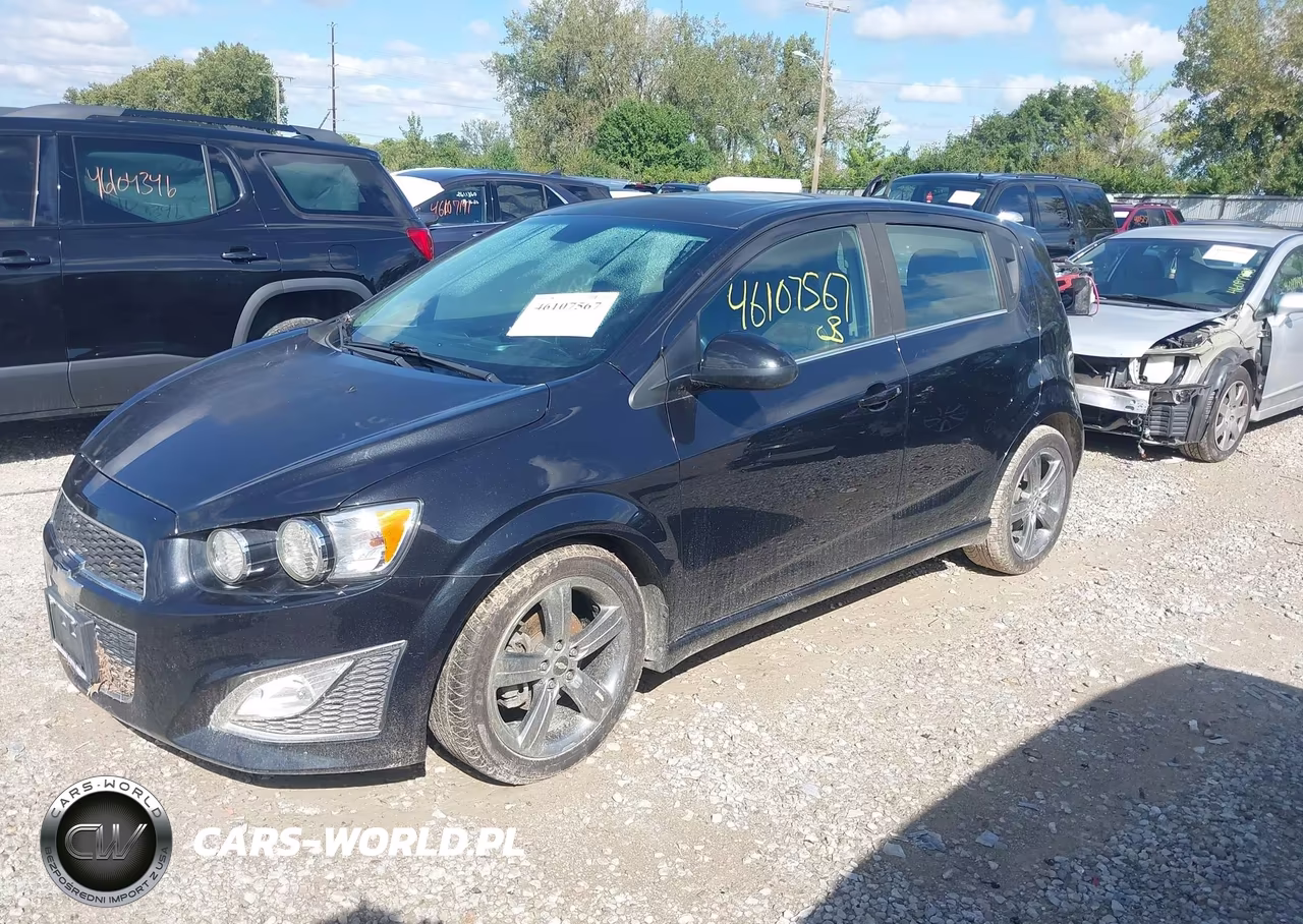 2013 Chevrolet Sonic Rs Auto VIN:1G1JG6SBXD4235112 - 2