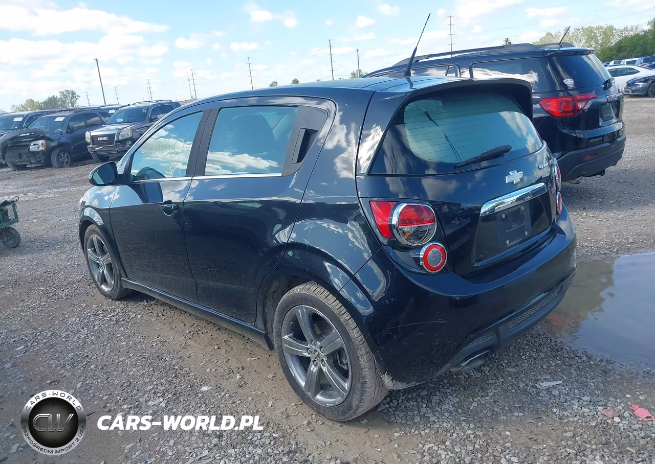 2013 Chevrolet Sonic Rs Auto VIN:1G1JG6SBXD4235112 - 3