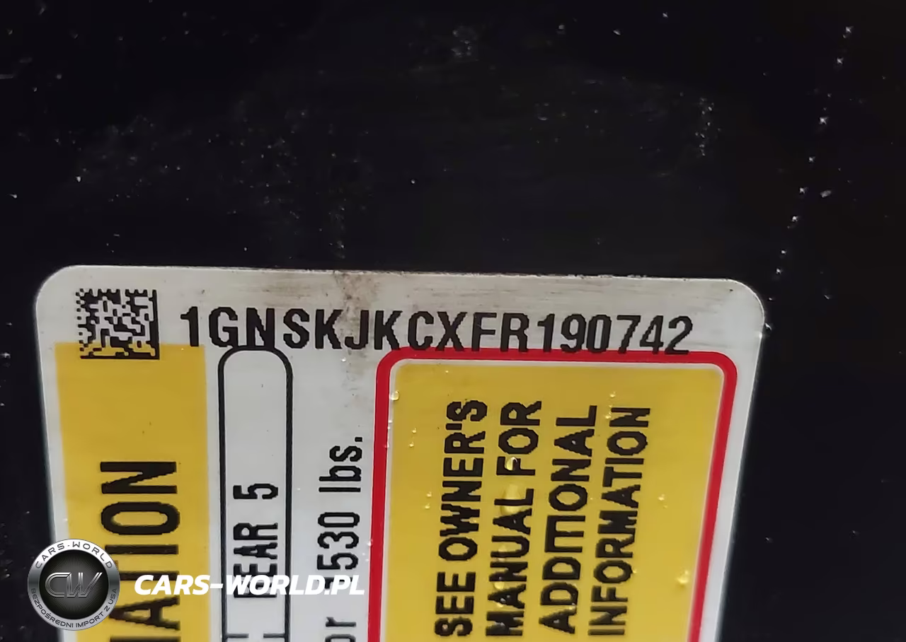 2015 Chevrolet Suburban 1500 Lt VIN:1GNSKJKCXFR190742 - 9