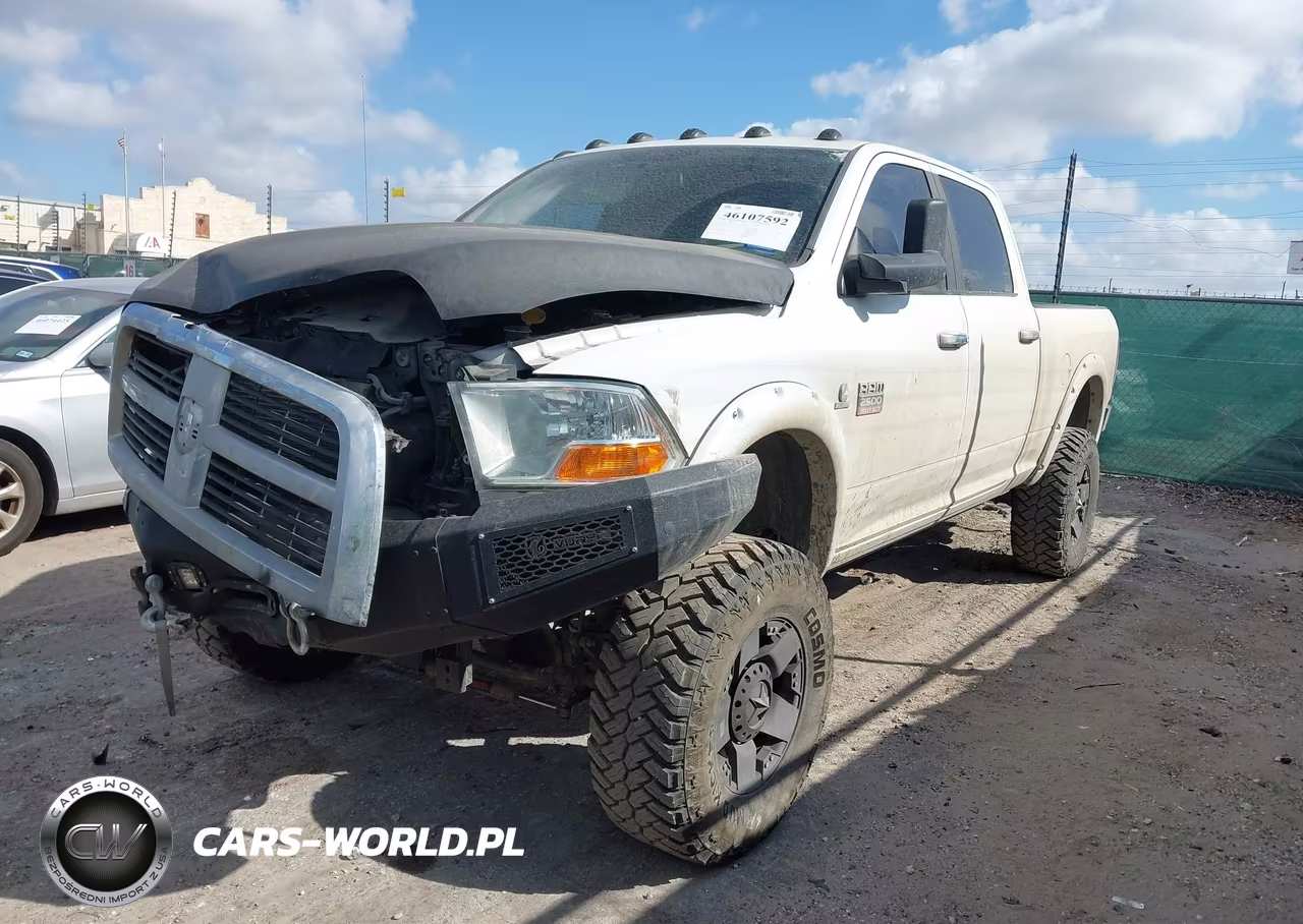 2012 Ram 2500 Slt VIN:3C6UD5DL1CG110389 - 2