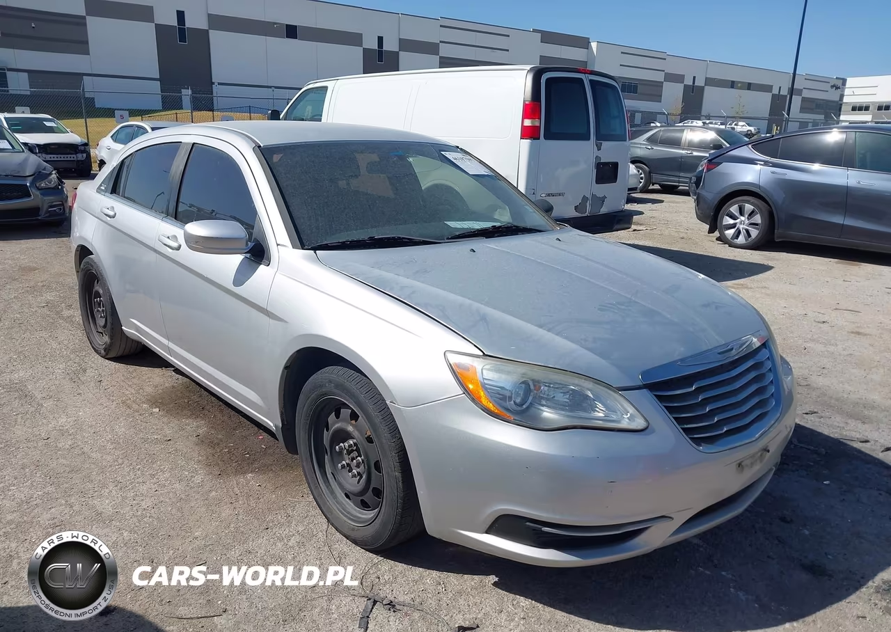 2012 Chrysler 200 Lx VIN:1C3CCBAB6CN226152 - 1
