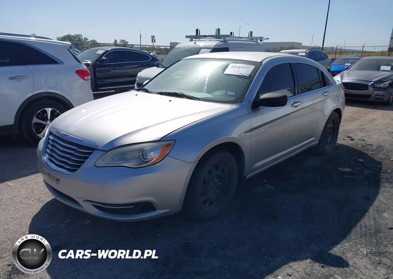 2012 Chrysler 200 Lx VIN:1C3CCBAB6CN226152 - 2