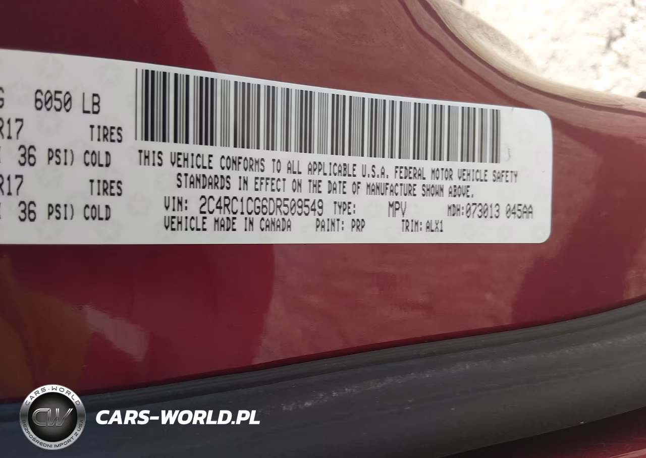 2013 Chrysler Town & Country Touring-L VIN:2C4RC1CG6DR509549 - 9
