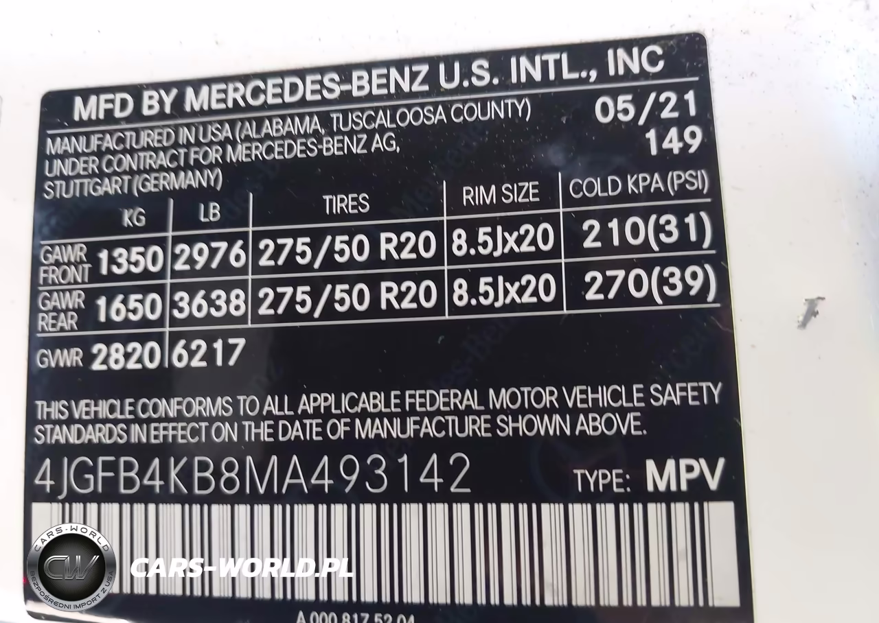 2021 Mercedes-Benz Gle 350 4Matic VIN:4JGFB4KB8MA493142 - 9