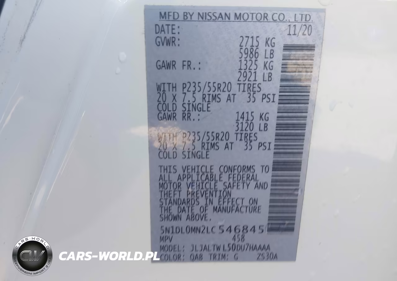 2020 Infiniti Qx60 Signature Edition VIN:5N1DL0MN2LC546845 - 9