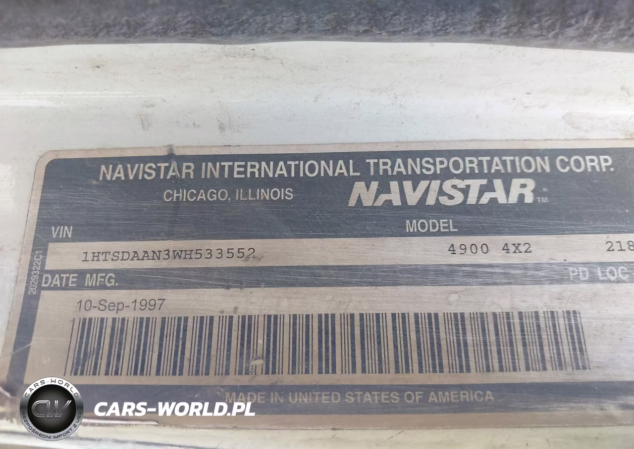 1998 International 4000 4900 VIN:1HTSDAAN3WH533552 - 9