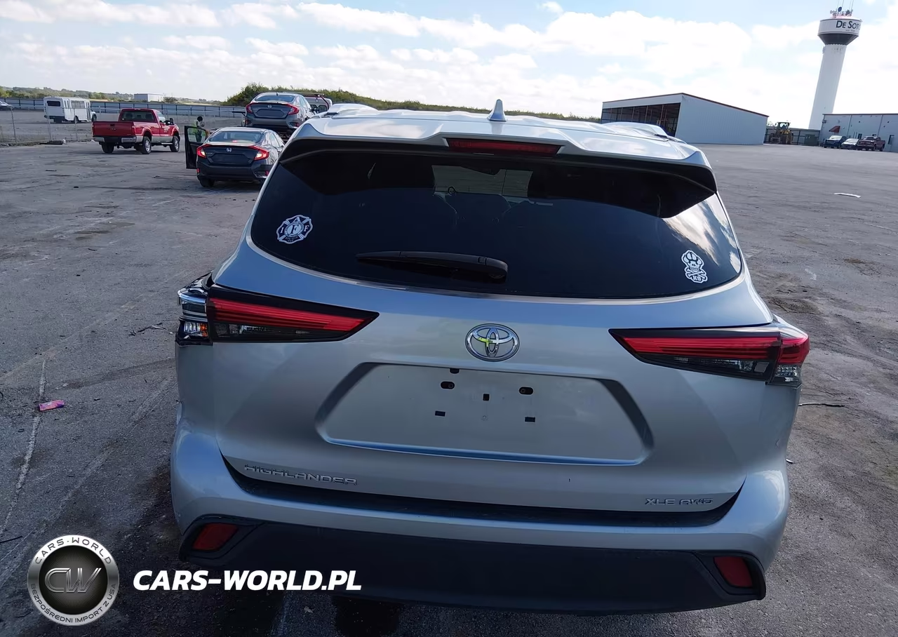 2021 Toyota Highlander Xle VIN:5TDGZRBH1MS548071 - 6