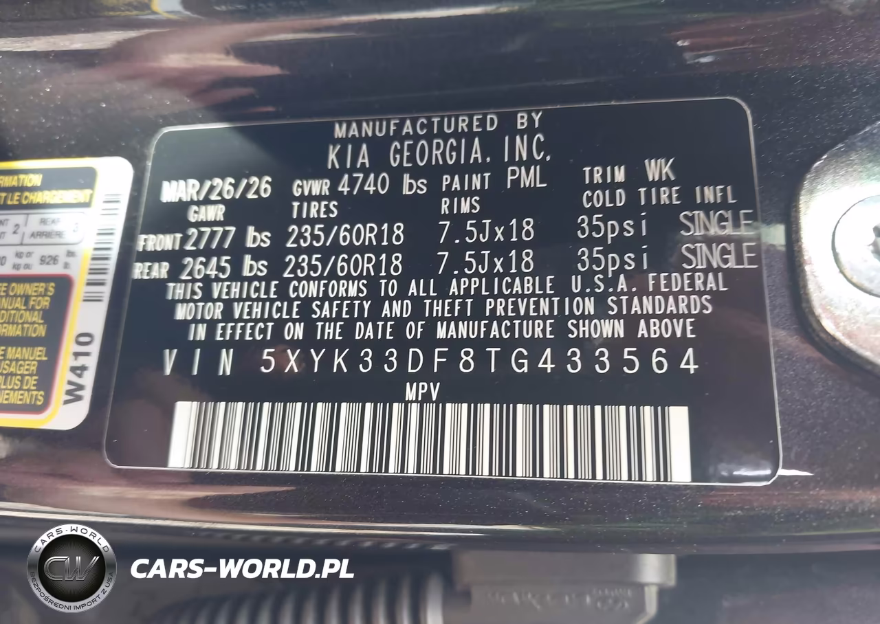 2026 Kia Sportage Ex VIN:5XYK33DF8TG433564 - 9