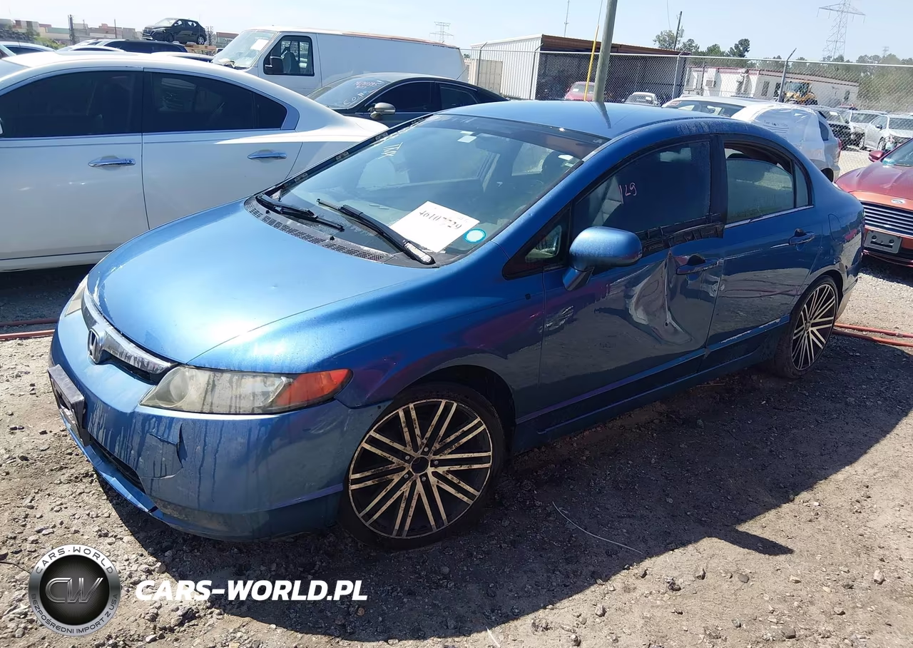 2006 Honda Civic Lx VIN:1HGFA16586L130214 - 2