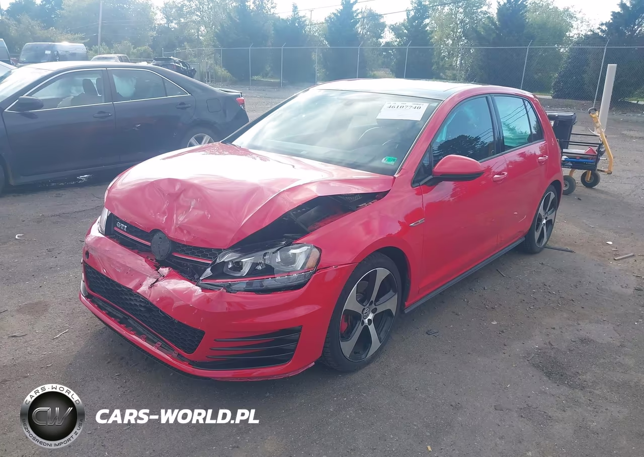 2015 Volkswagen Golf Gti 2.0T Se 4-Door VIN:3VW4T7AU5FM006379 - 2