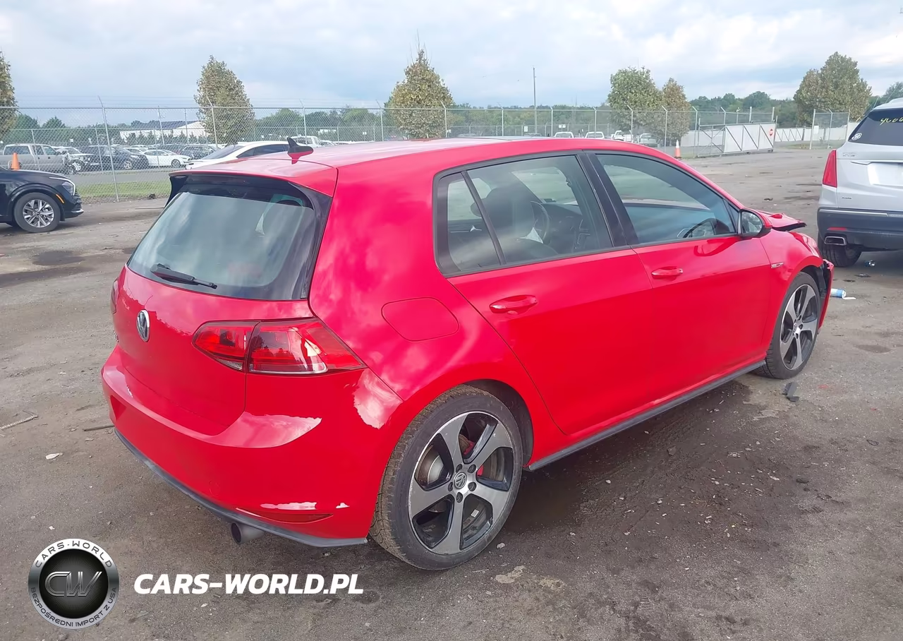 2015 Volkswagen Golf Gti 2.0T Se 4-Door VIN:3VW4T7AU5FM006379 - 4