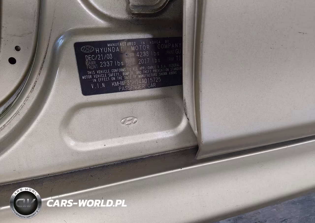 2004 Hyundai Sonata Gls-Lx VIN:KMHWF35H14A015725 - 9