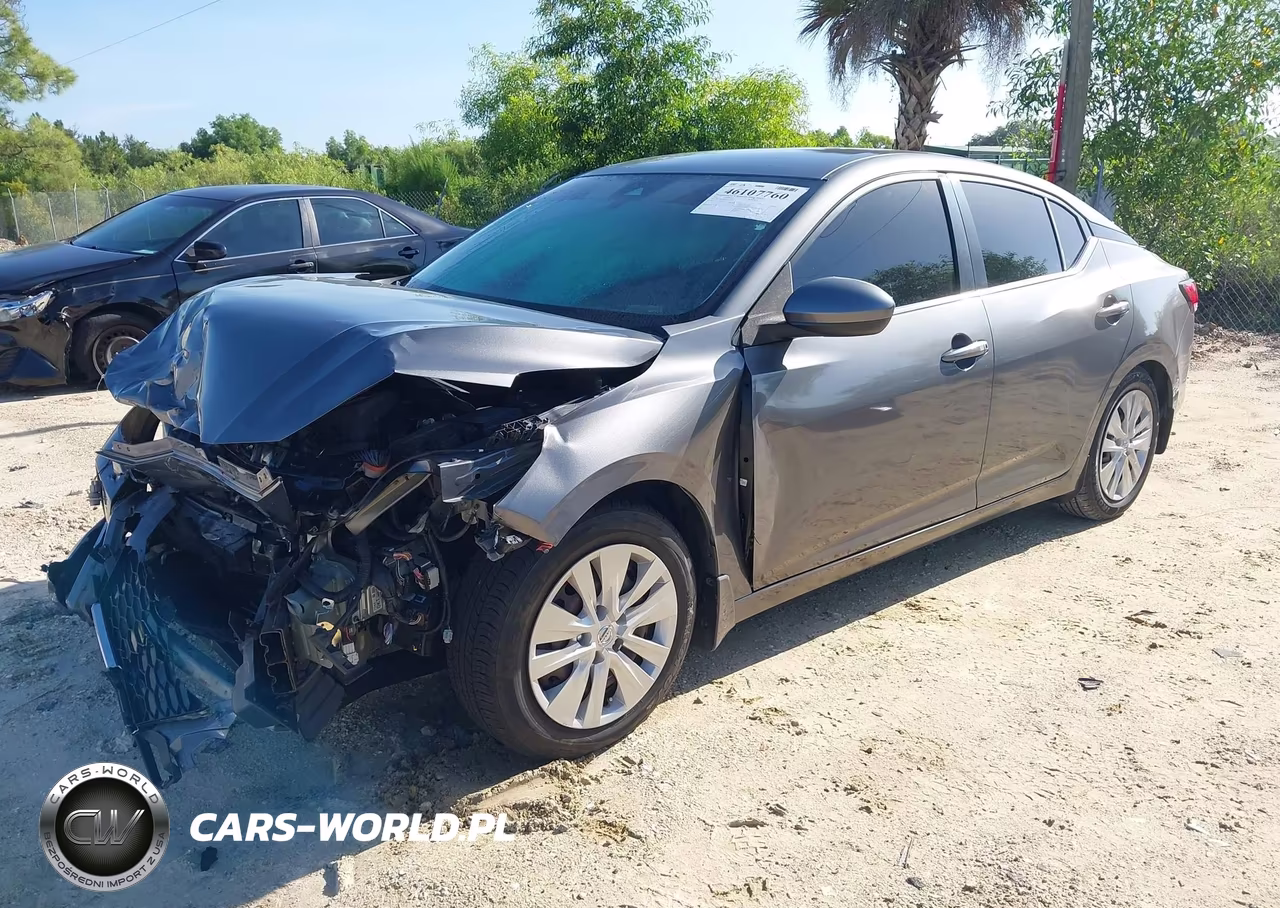 2021 Nissan Sentra S Xtronic Cvt VIN:3N1AB8BV8MY272722 - 2