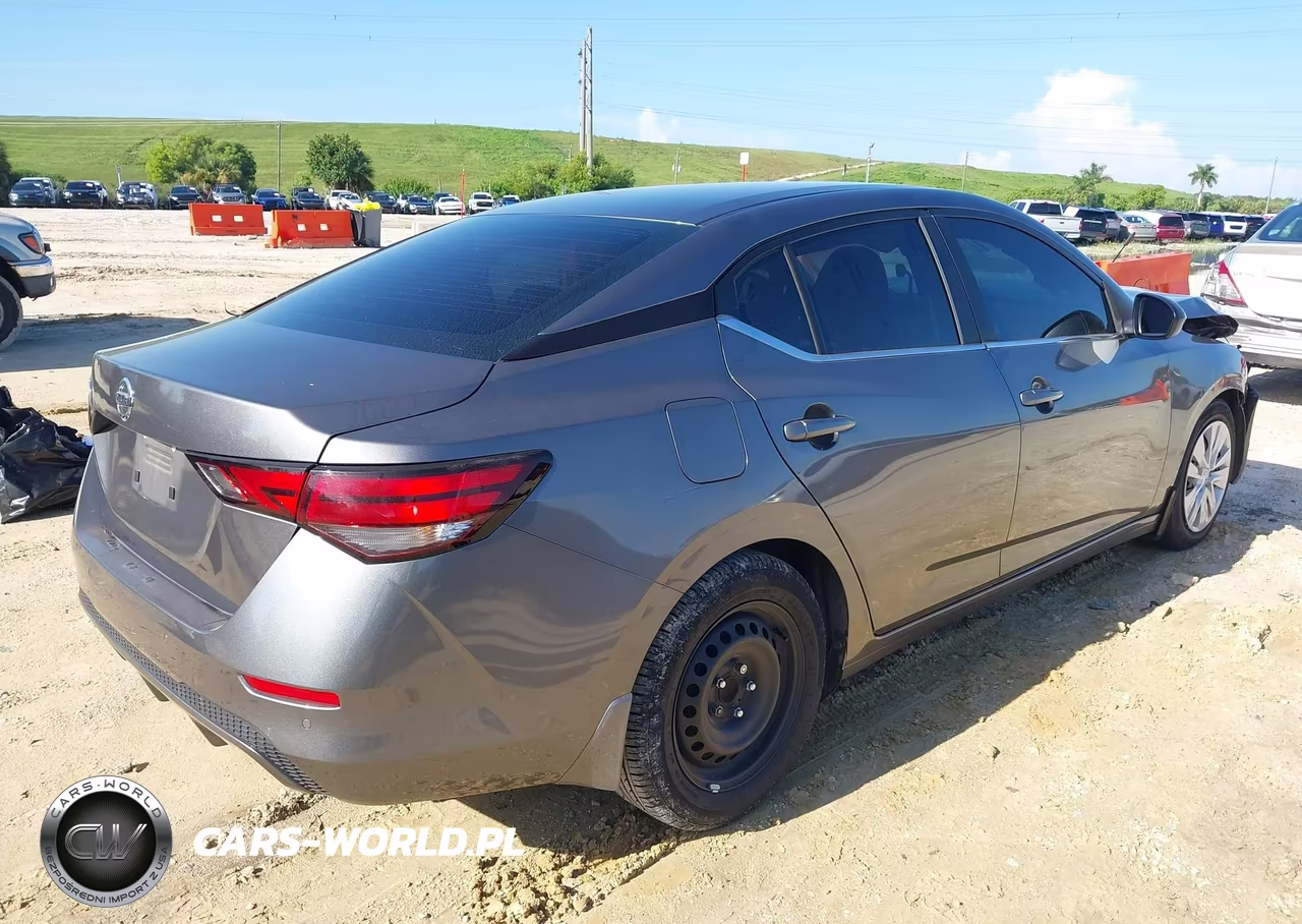 2021 Nissan Sentra S Xtronic Cvt VIN:3N1AB8BV8MY272722 - 4