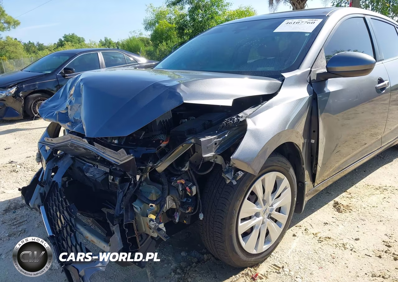 2021 Nissan Sentra S Xtronic Cvt VIN:3N1AB8BV8MY272722 - 6