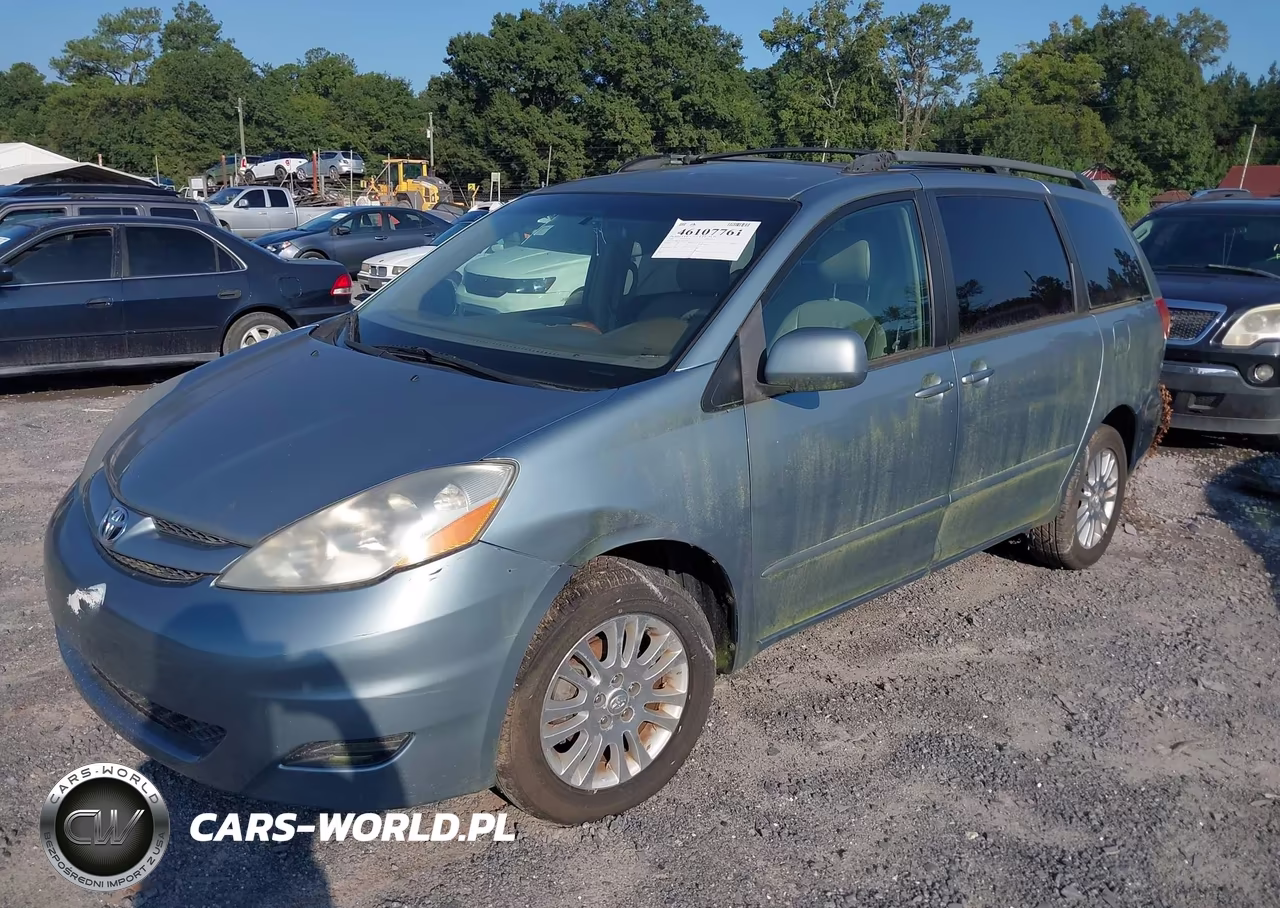 2008 Toyota Sienna Xle VIN:5TDBK22C58S017651 - 2