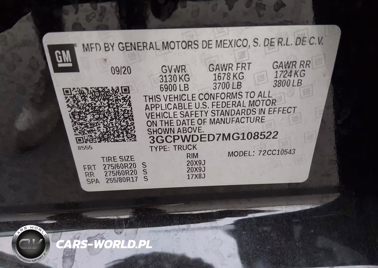 2021 Chevrolet Silverado 1500 2Wd Short Bed Rst VIN:3GCPWDED7MG108522 - 9