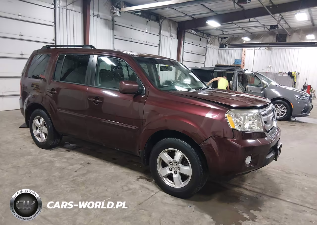 2009 Honda Pilot Ex-L VIN:5FNYF48679B043072 - 1