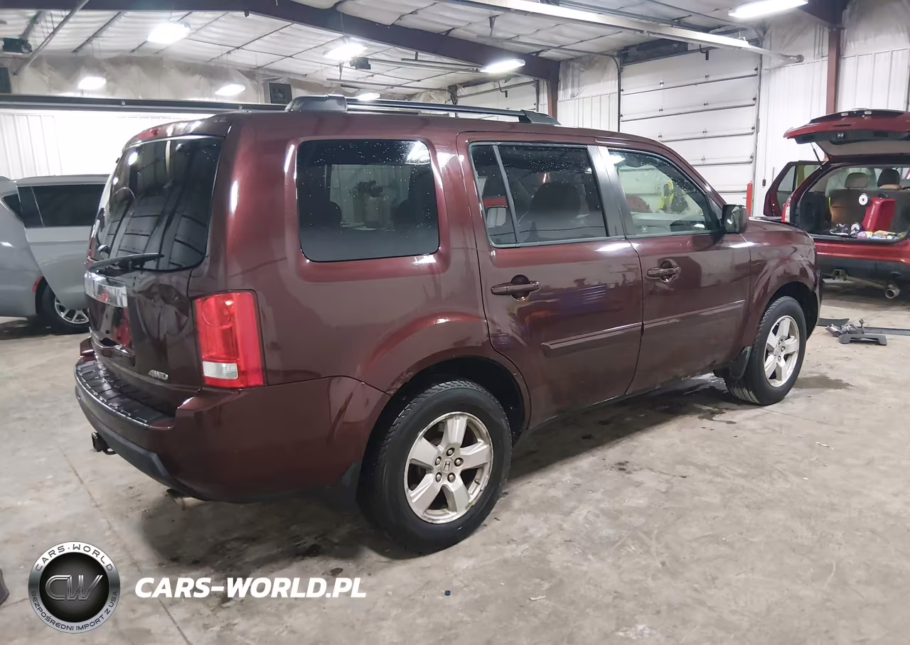 2009 Honda Pilot Ex-L VIN:5FNYF48679B043072 - 4