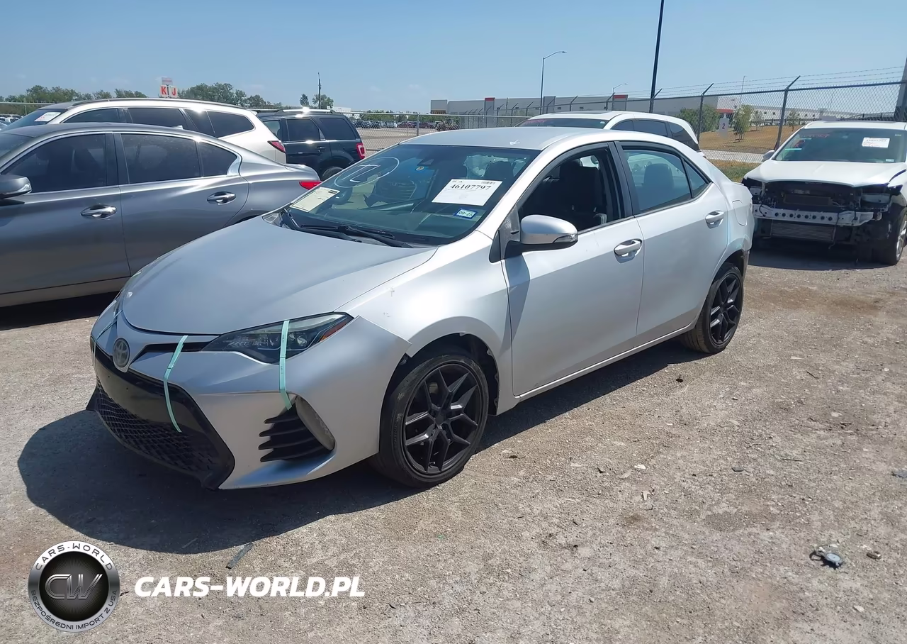 2017 Toyota Corolla Se VIN:5YFBURHE0HP626859 - 2