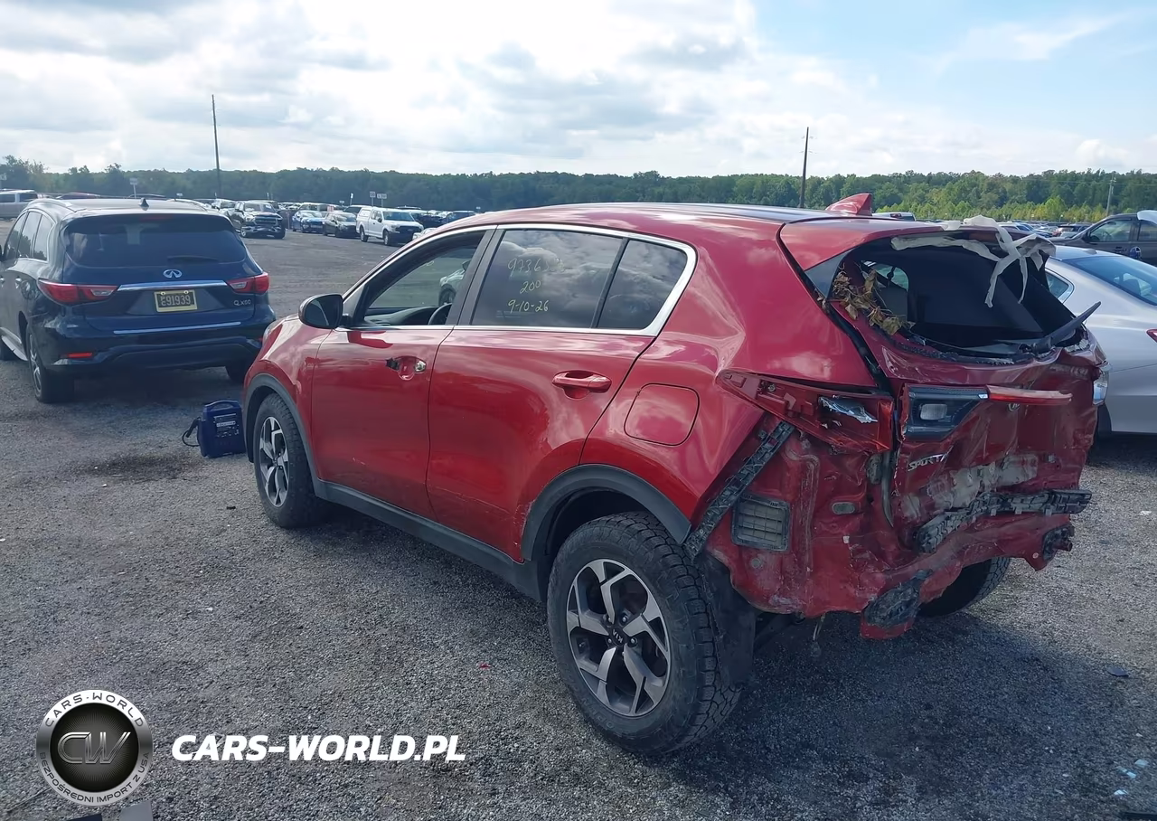 2020 Kia Sportage Lx VIN:KNDPM3AC9L7835782 - 3