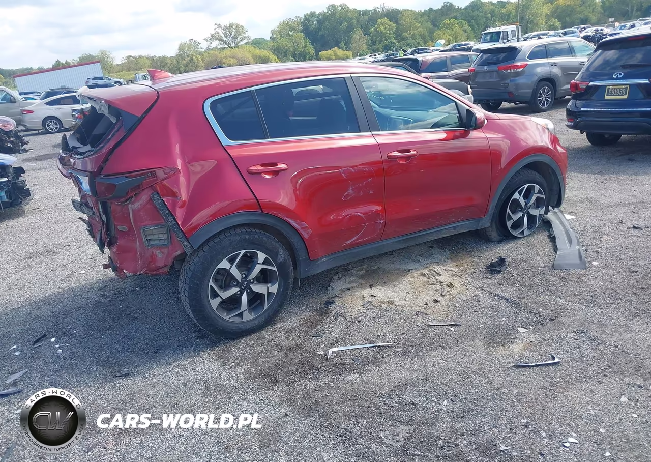 2020 Kia Sportage Lx VIN:KNDPM3AC9L7835782 - 4