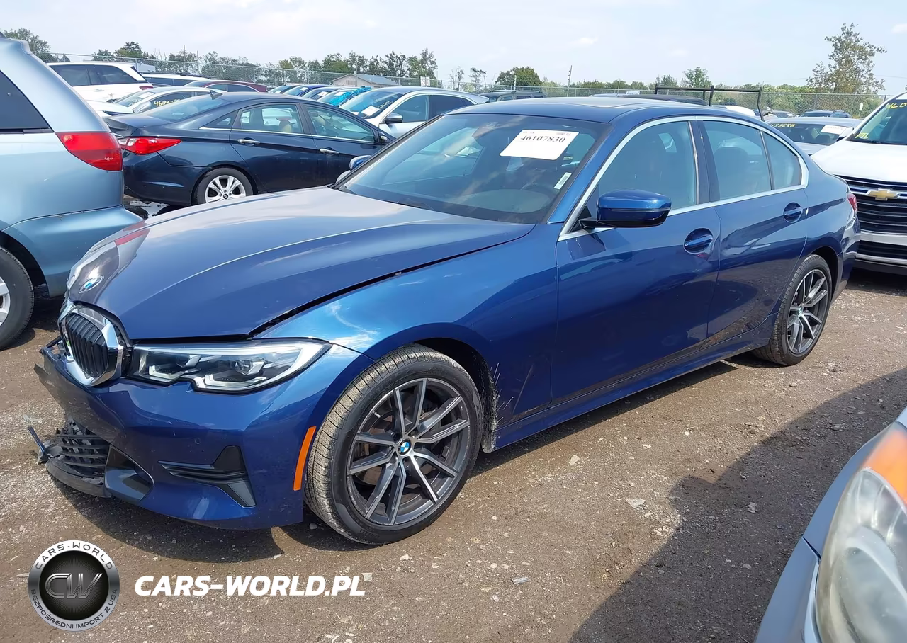 2022 BMW 330I xDrive VIN:3MW5R7J03N8C69378 - 2