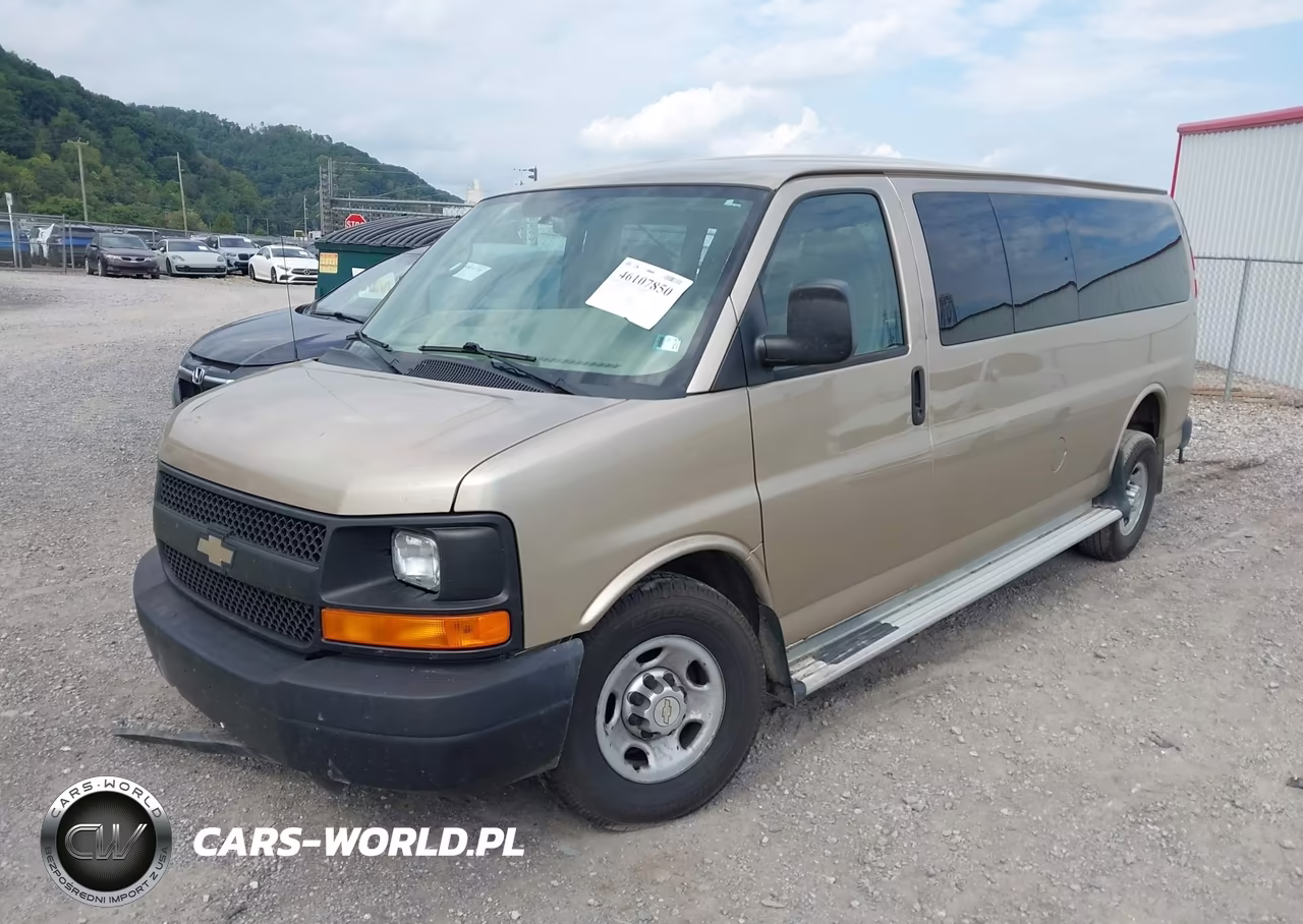 2013 Chevrolet Express 3500 Ls VIN:1GNZGZBG9D1133266 - 2
