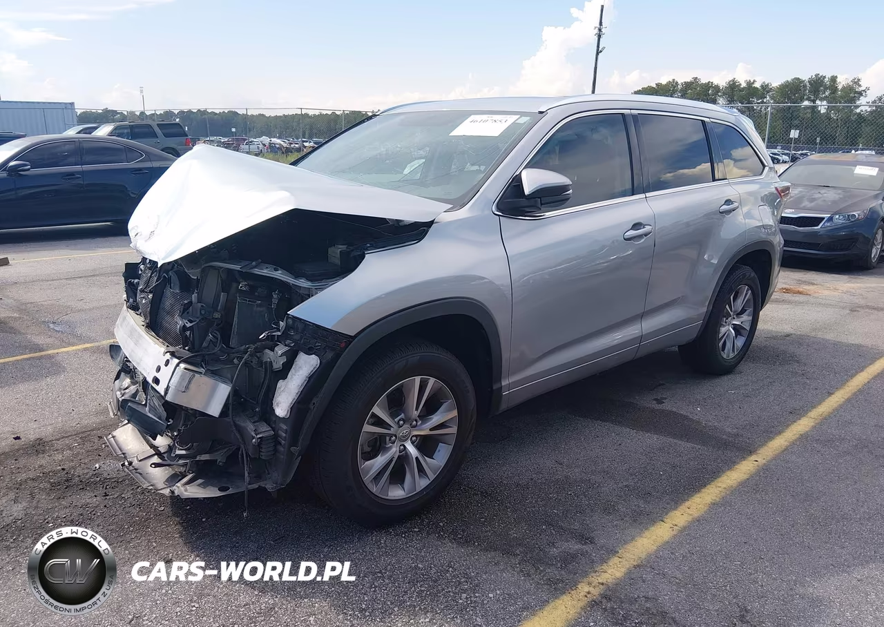 2015 Toyota Highlander Xle V6 VIN:5TDKKRFH4FS084298 - 2