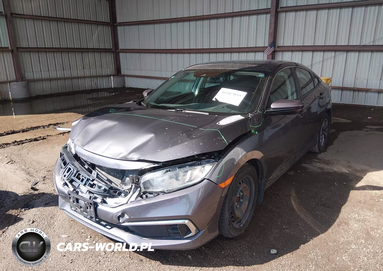 2021 Honda Civic Lx VIN:2HGFC2F62MH545614 - 2