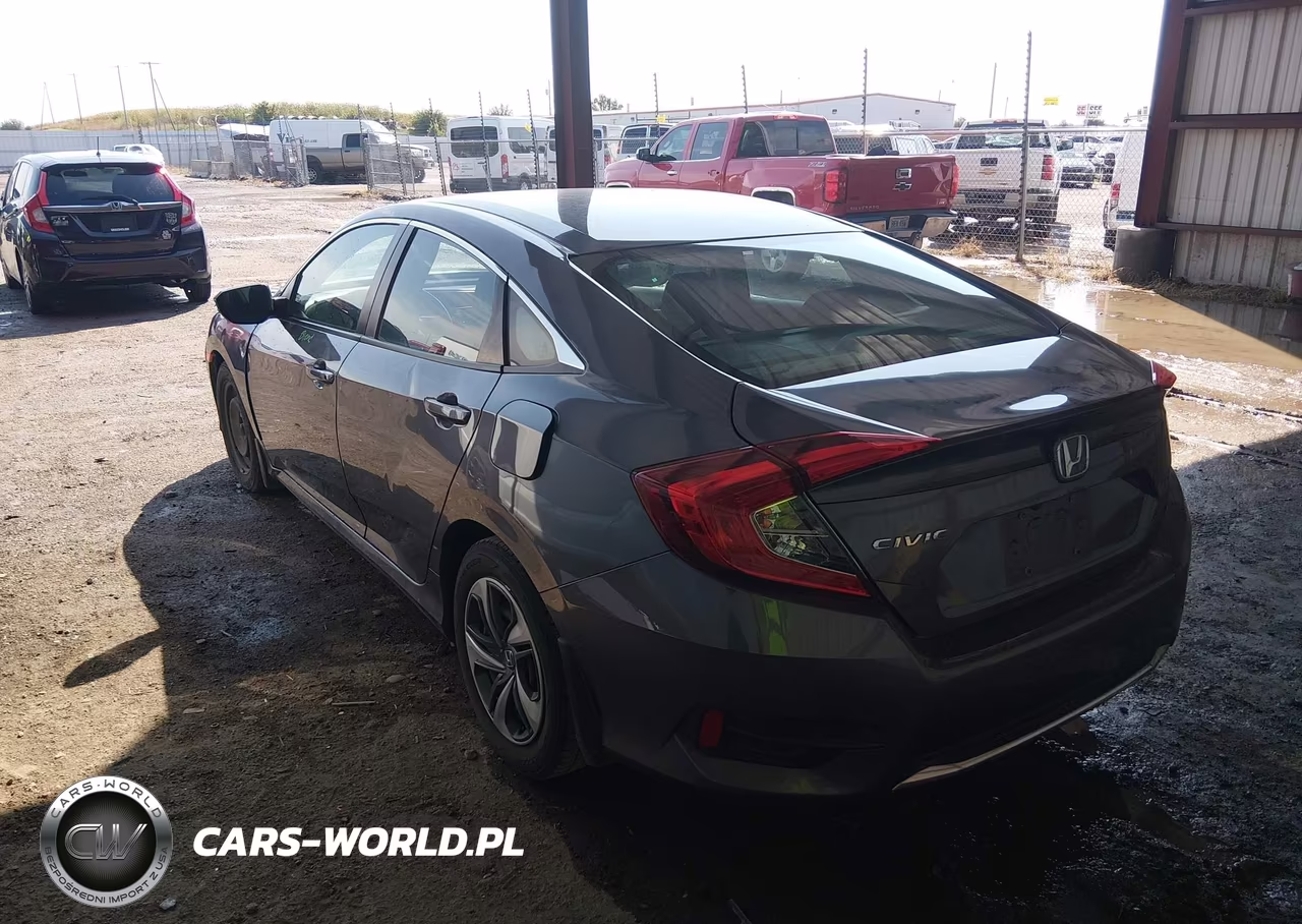 2021 Honda Civic Lx VIN:2HGFC2F62MH545614 - 3