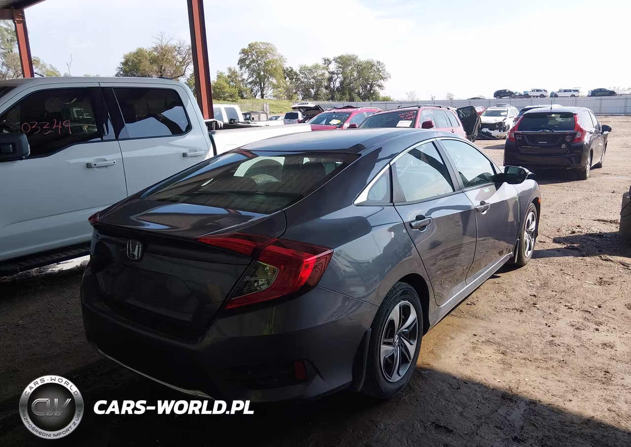 2021 Honda Civic Lx VIN:2HGFC2F62MH545614 - 4