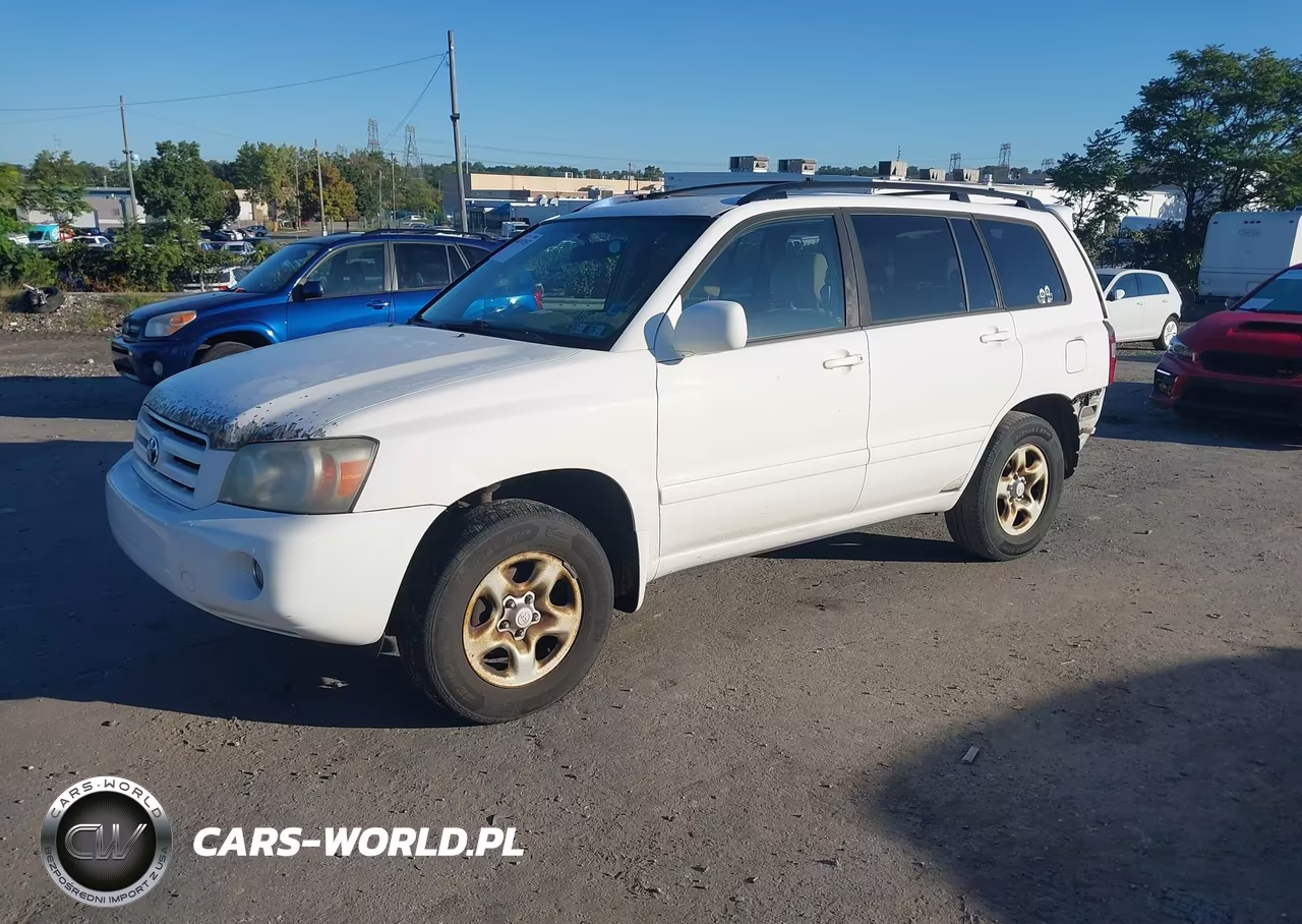2007 Toyota Highlander VIN:JTEGD21A870166844 - 2