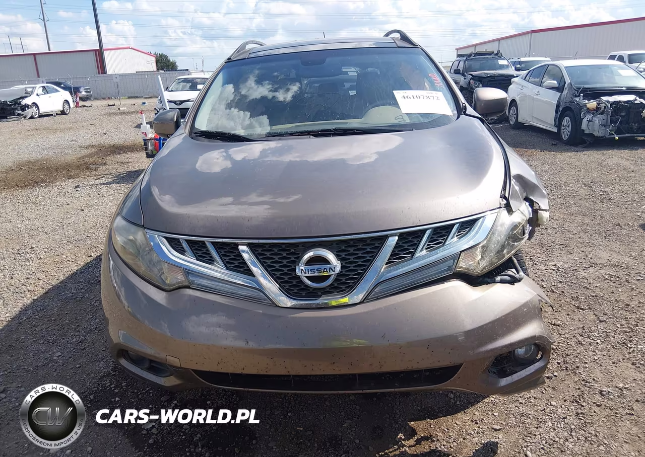 2012 Nissan Murano Sl VIN:JN8AZ1MU1CW118996 - 13